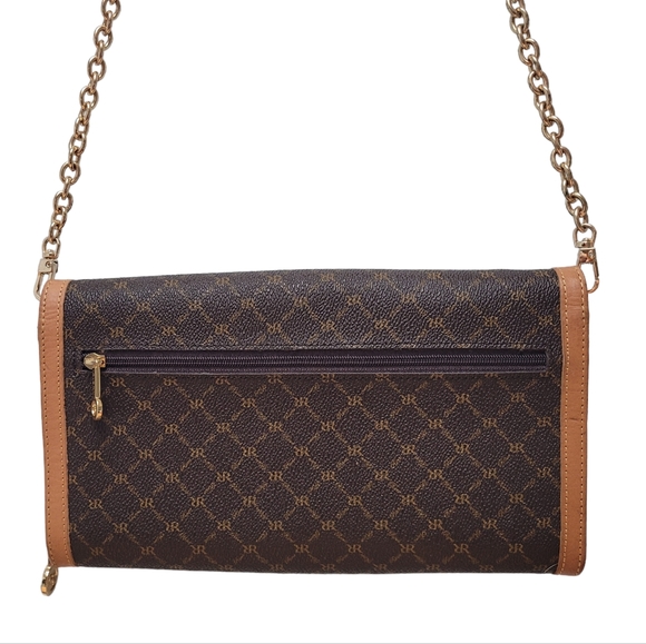 RR RIONI | Monogram Print Clutch - Picture 4 of 10